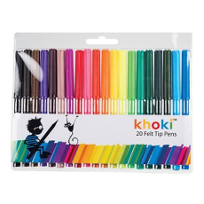 Koki's / Felt Tip Pens, Pack of 20's 